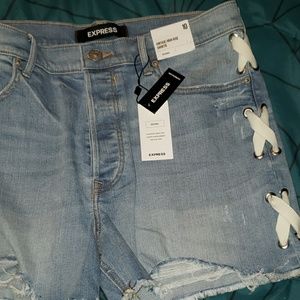 Express Vintage High Rise Shortie
